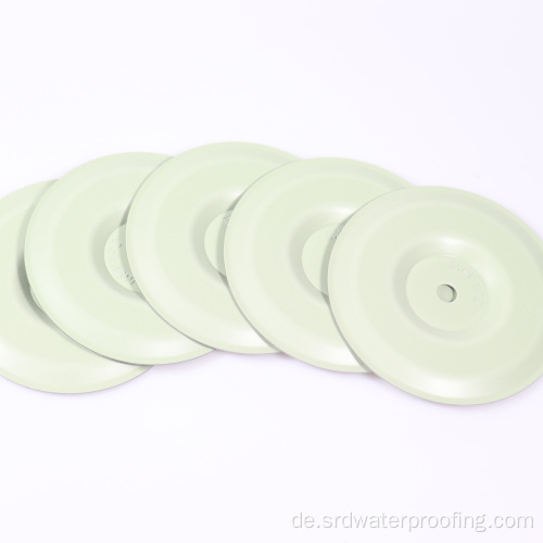 Zertifizierte TPO -runde grüne Platte für Dachmembran